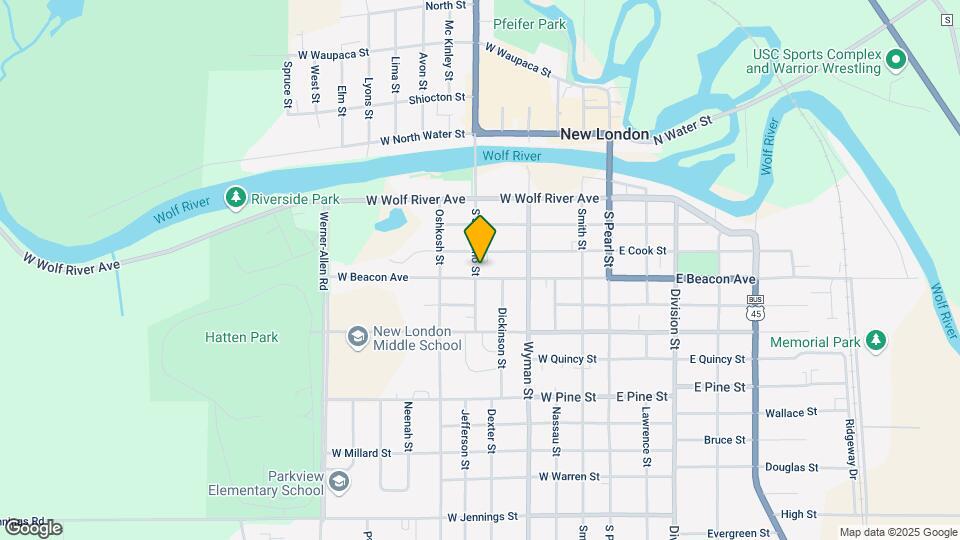 513 W Beacon Ave Map and Location Details