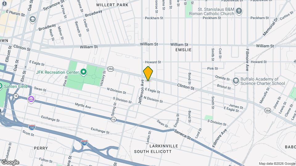 26 Madison St Map and Location Details