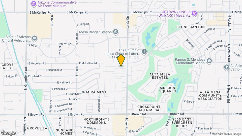 1540 N Balboa Mapa y Detalles de la Ubicación