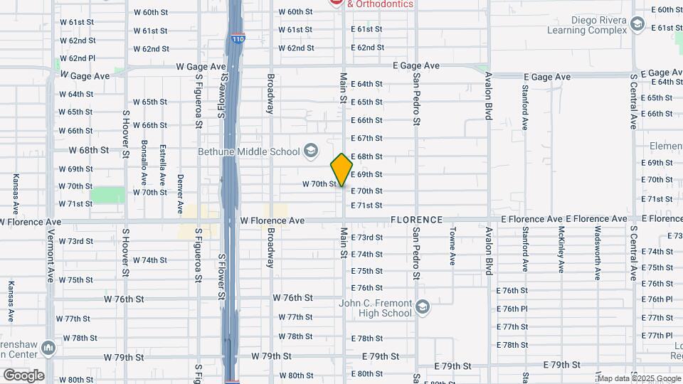 7011-7015 S Main St Map and Location Details