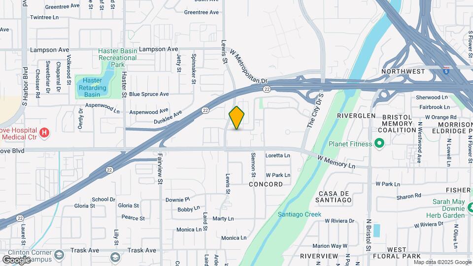 4002 W El Rancho Ave Map and Location Details