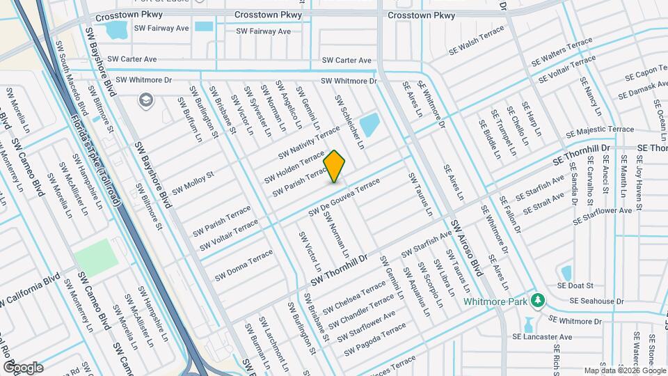 210 SW Voltair Terrace Map and Location Details