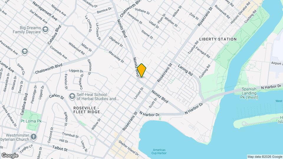 3126 Nimitz Blvd Map and Location Details