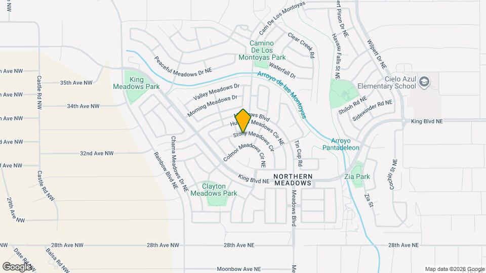 3422 Stony Meadows Cir Map and Location Details