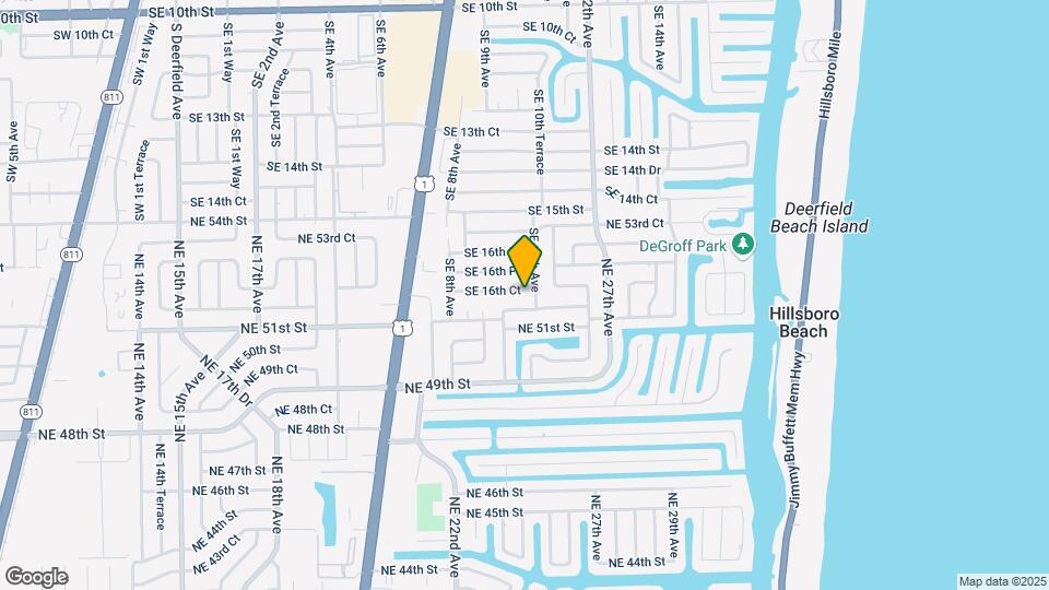 920 SE 16th Ct Map and Location Details