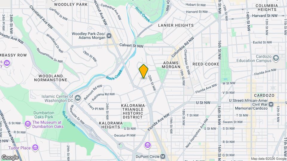 2331 Ashmead Pl NW Map and Location Details