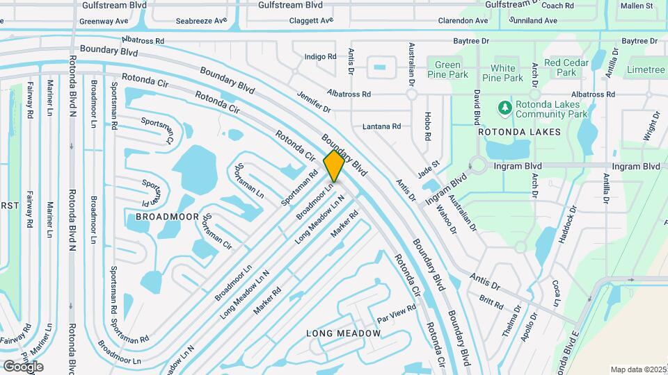 293 Broadmoor Ln Map and Location Details
