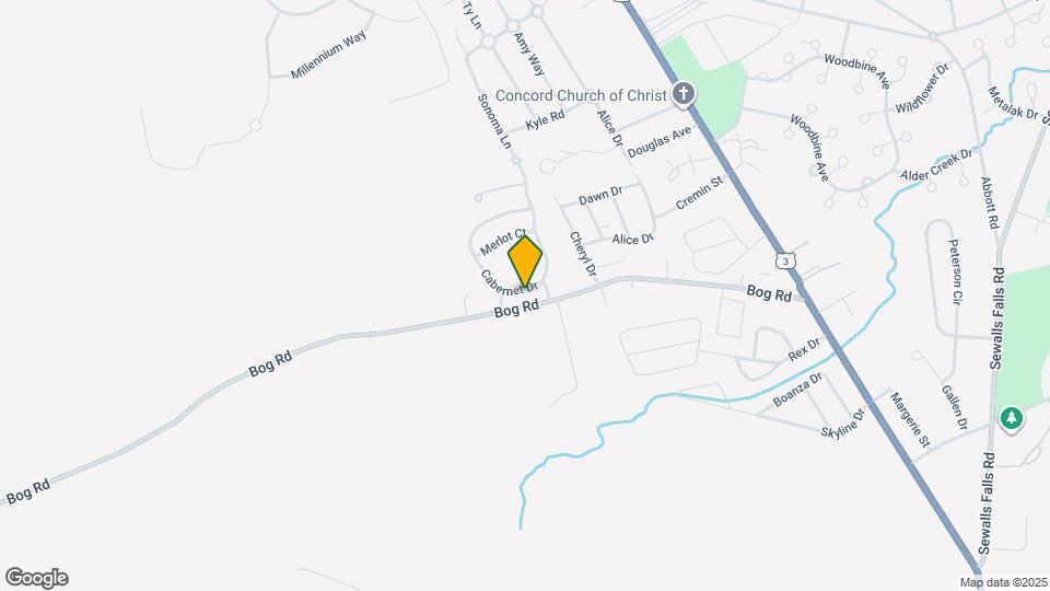 3 Cabernet Dr Map and Location Details