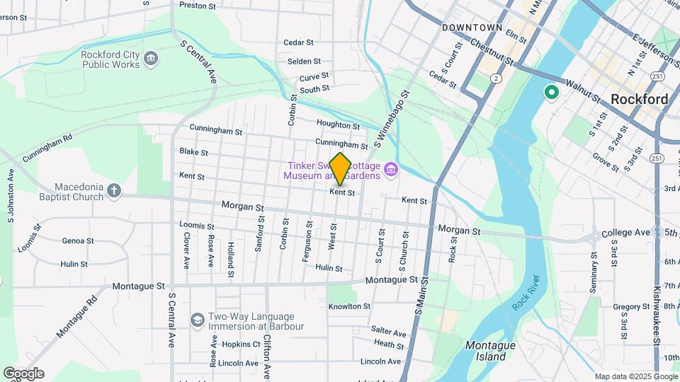 629 Kent St Map and Location Details
