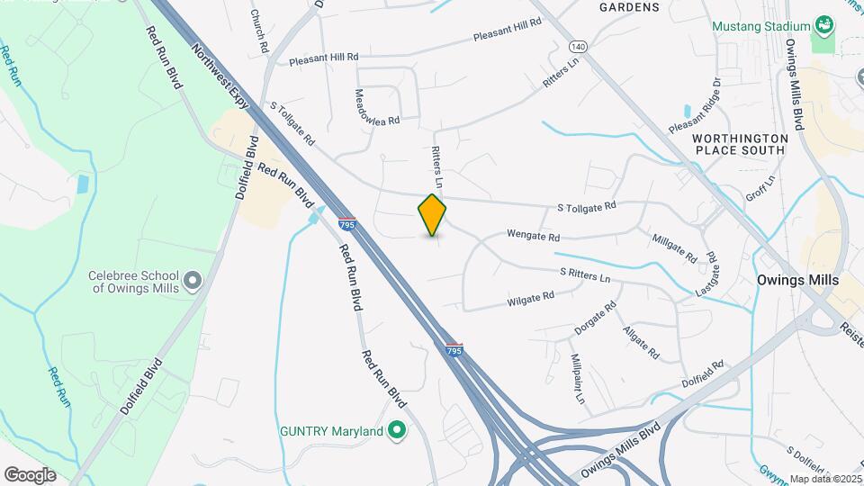 212 Uppergate Ct Map and Location Details