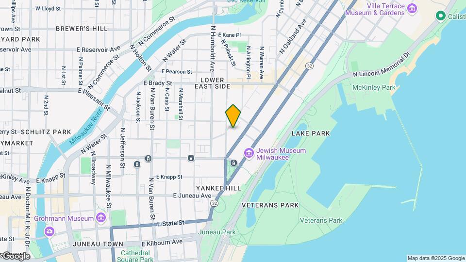 1512 N Warren Ave Mapa y Detalles de la Ubicación