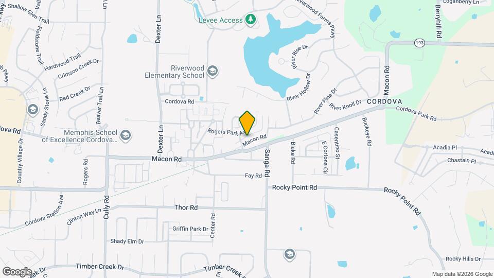 8698 Macon Rd Map and Location Details