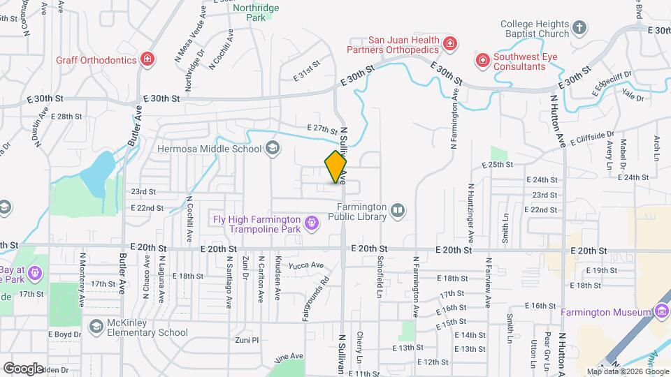 1719 E 23rd St, Unit Apt A Map and Location Details