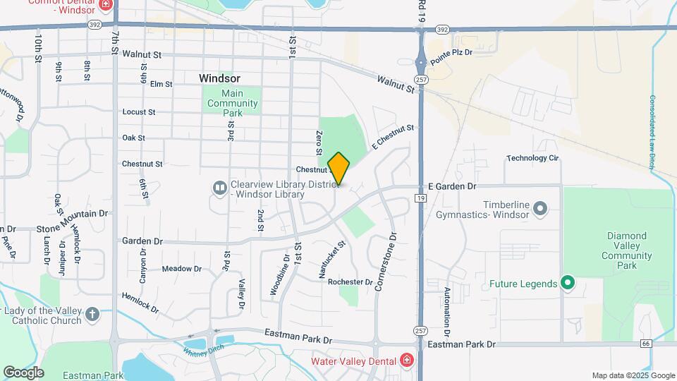 739 Ponderosa Dr Map and Location Details