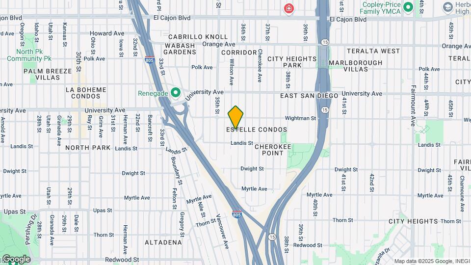 3741 Wilson Ave Mapa y Detalles de la Ubicación