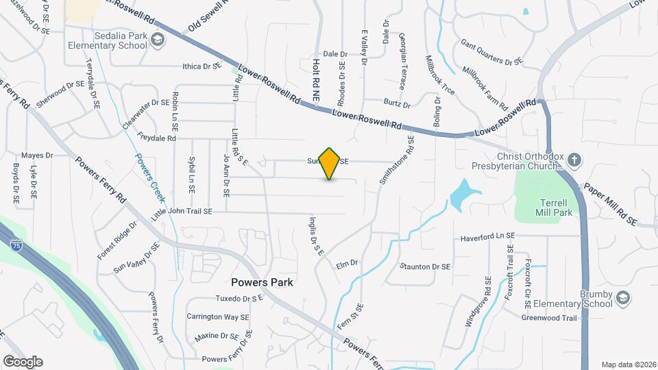 2604 Princess Ln SE Map and Location Details