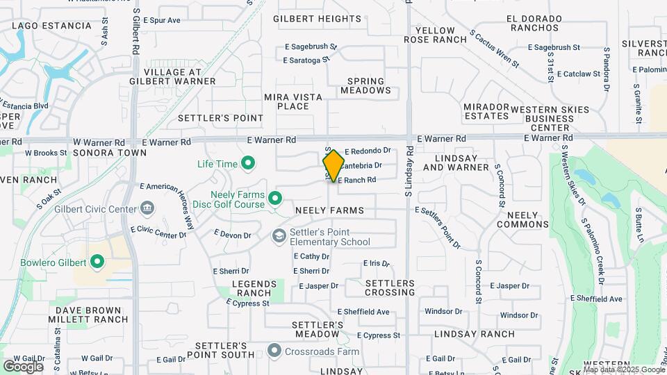 940 S Silverado St Map and Location Details