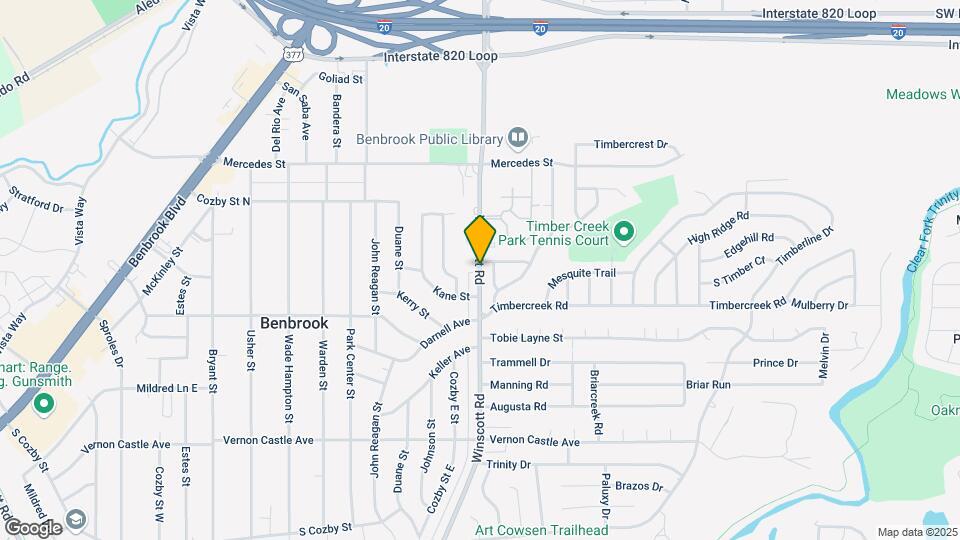 1038 Winscott Rd Map and Location Details