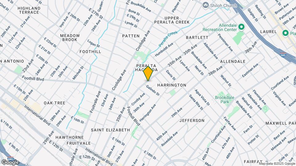 2112 35th Ave Mapa y Detalles de la Ubicación
