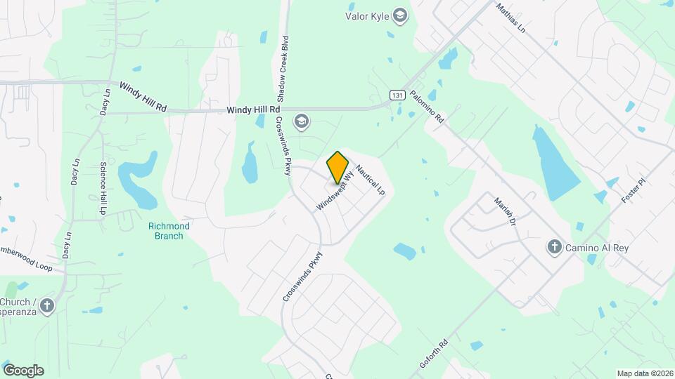 231 Windswept Wy Map and Location Details