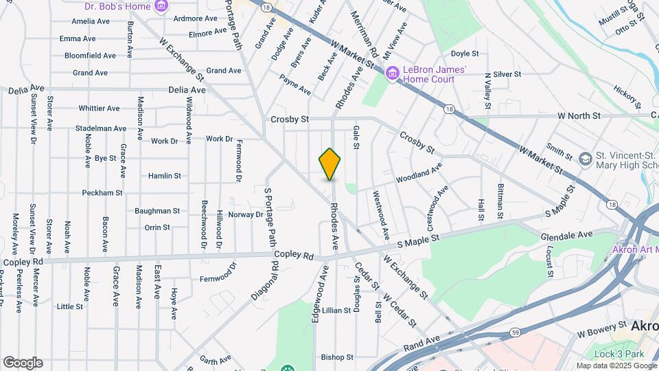 226 Rhodes Ave, Unit Two Bedroom Map and Location Details