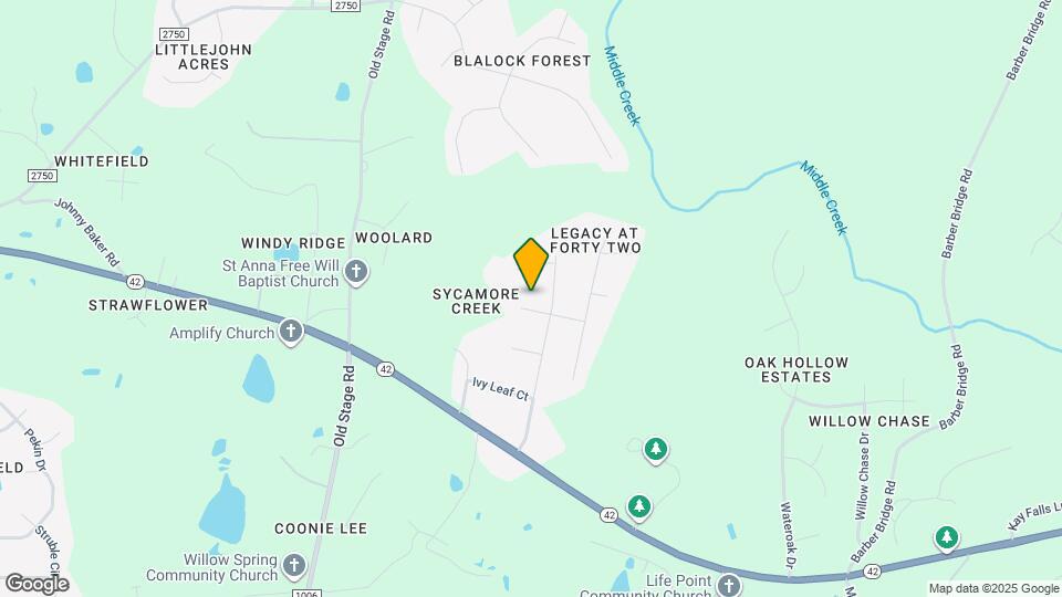 1412 Justin Oaks Ct Mapa y Detalles de la Ubicación