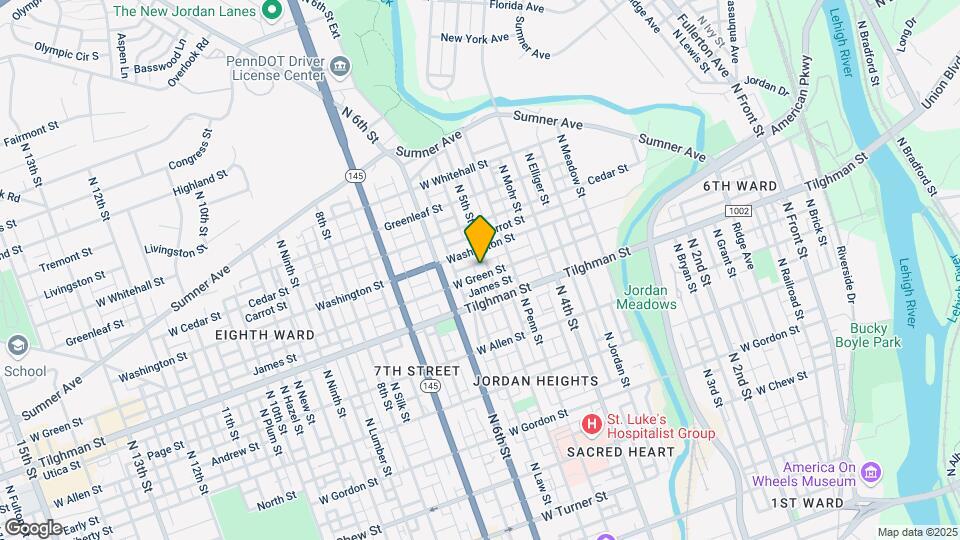 736 N 5th St Mapa y Detalles de la Ubicación