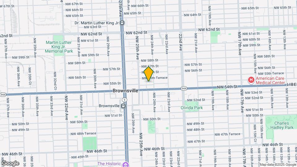 2443 NW 55th St Map and Location Details