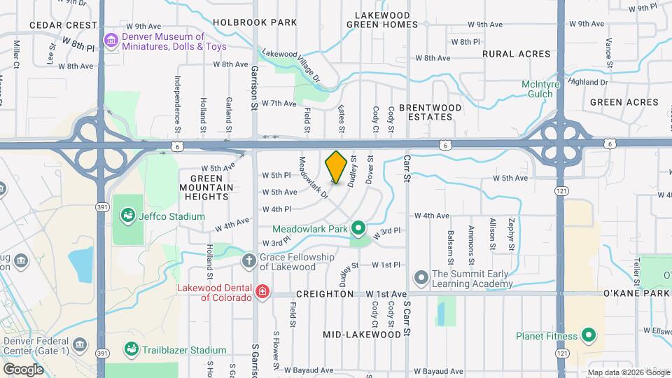 500 Estes St Mapa y Detalles de la Ubicación