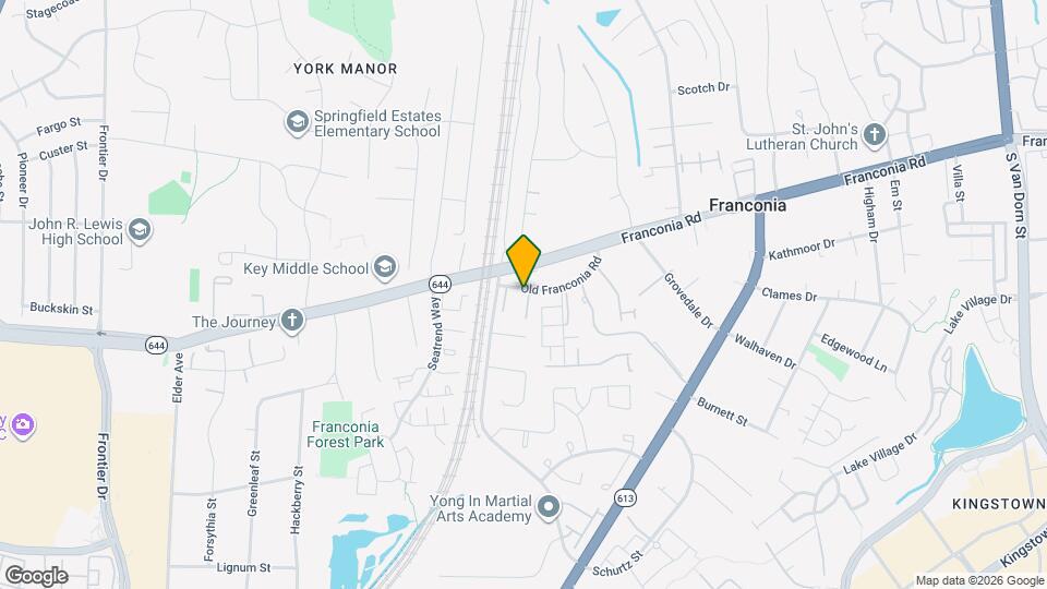 6400 Fleetside Ct Map and Location Details