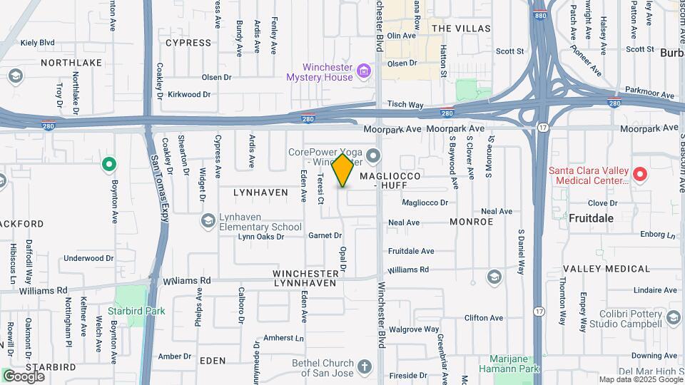 808 Opal Dr Mapa y Detalles de la Ubicación