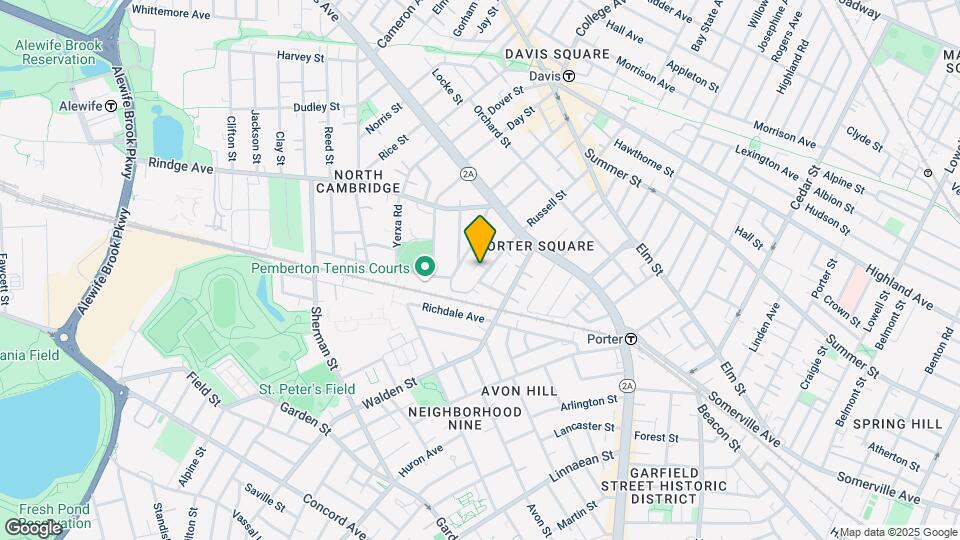 33 Cogswell Ave, Unit 9 Map and Location Details