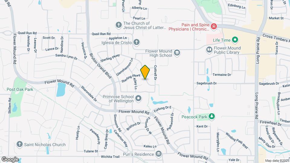 3605 Tinsdale Dr Map and Location Details