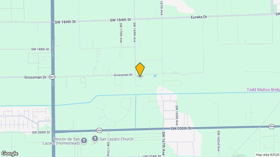 16850 SW 192nd St Mapa y Detalles de la Ubicación