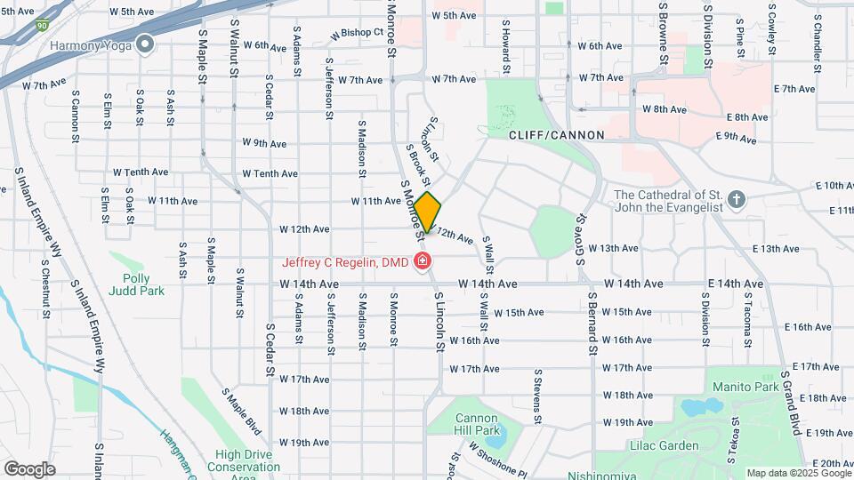 1219 S Monroe St Map and Location Details
