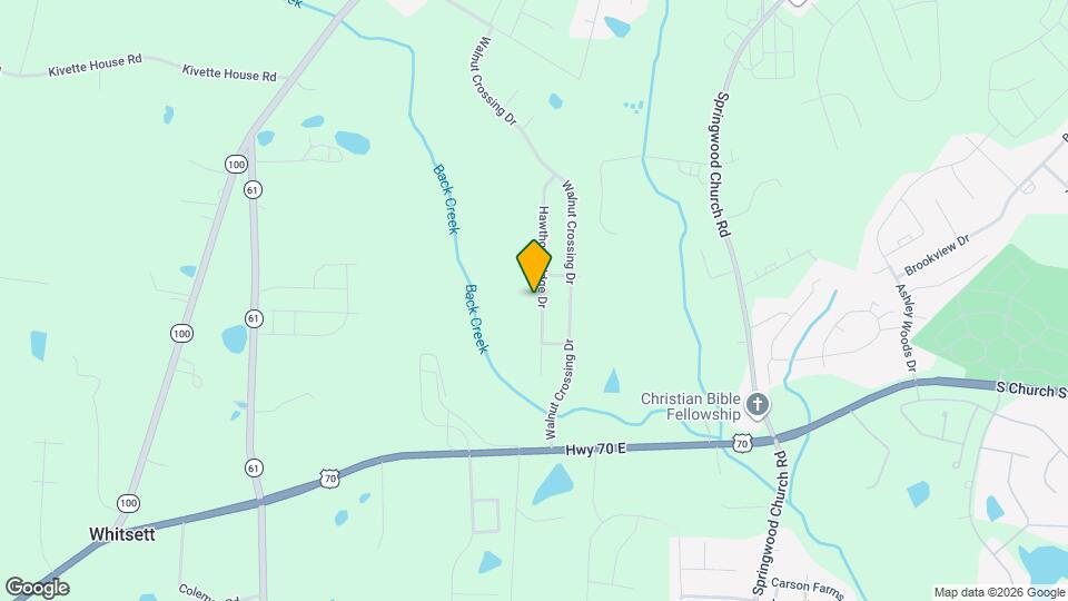 708 Hawthorn Ridge Dr Mapa y Detalles de la Ubicación