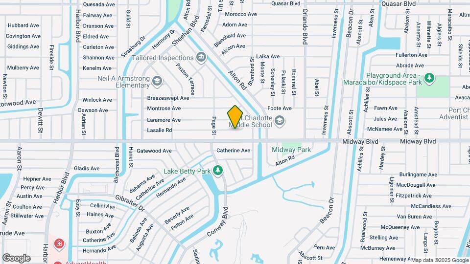 22343 Lasalle Rd Map and Location Details
