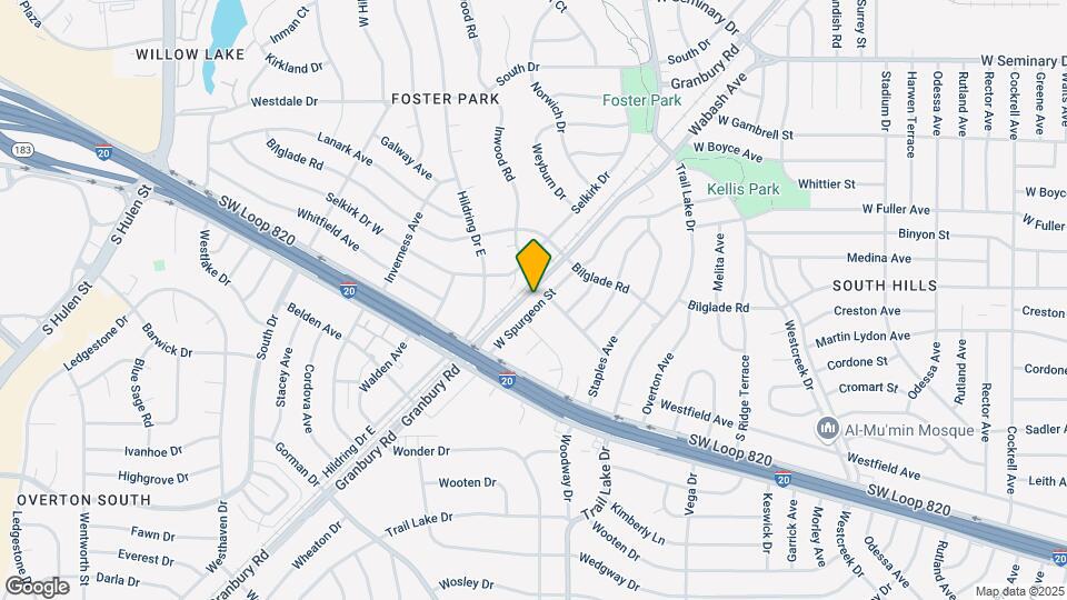 3932 W Spurgeon St Map and Location Details