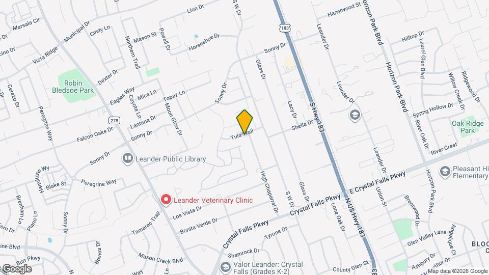 420 Tula Trail Map and Location Details