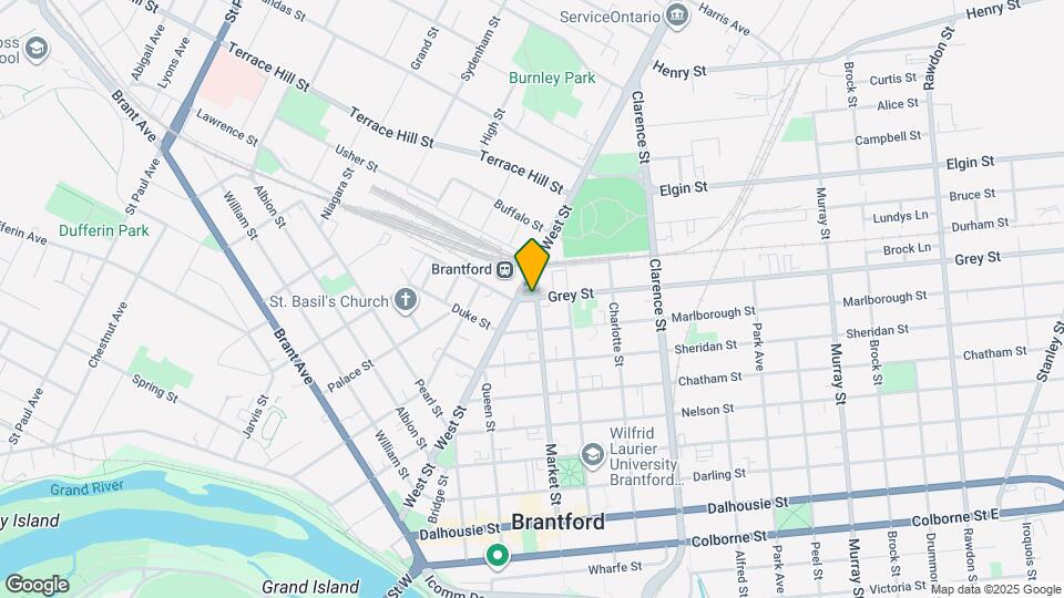 5 Greig St Map and Location Details