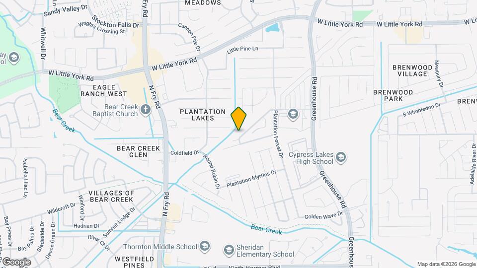 19538 Plantation Cove Ln Map and Location Details