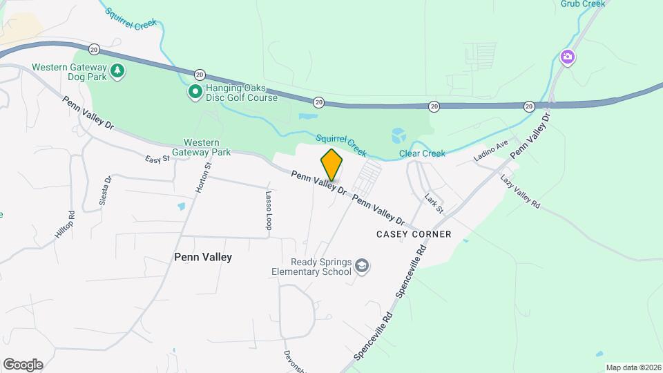17801 Penn Valley Dr Map and Location Details