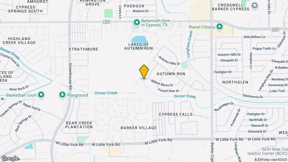 18614 Willow Cove Dr Map and Location Details