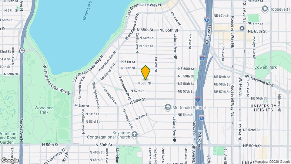 2340 N 58th St Map and Location Details