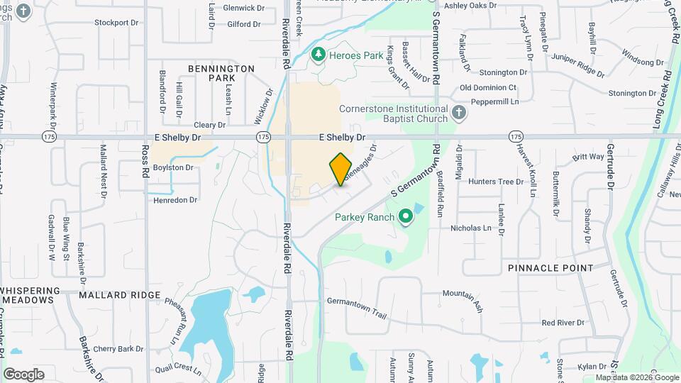 7043 Gleneagles Dr Map and Location Details