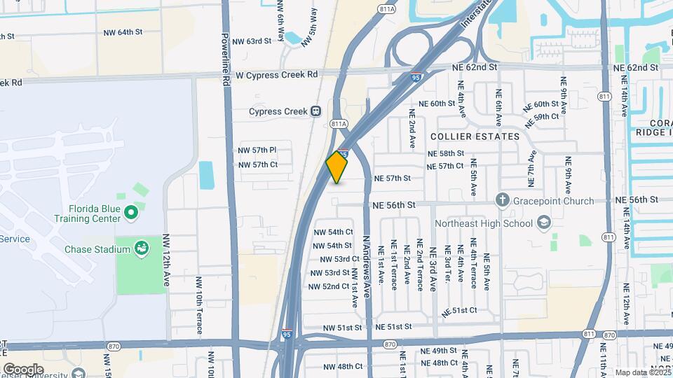 101 NW 56th Ct Map and Location Details