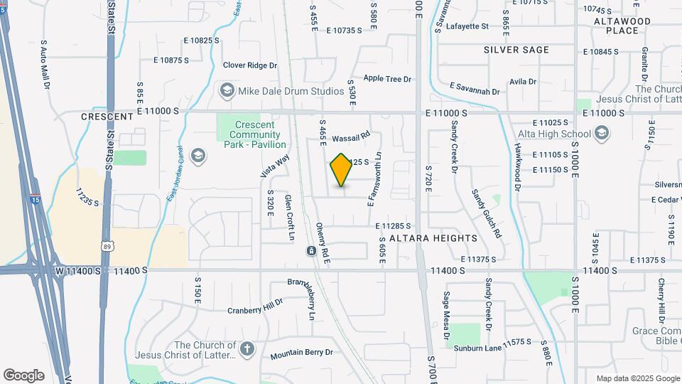 11202 S Sharons Ln Map and Location Details
