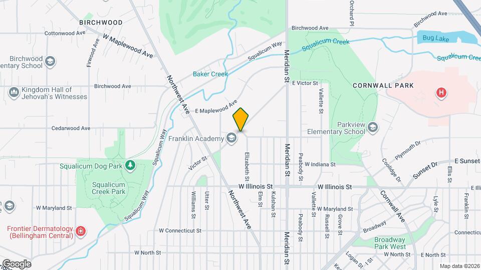 1413 E Victor St Map and Location Details