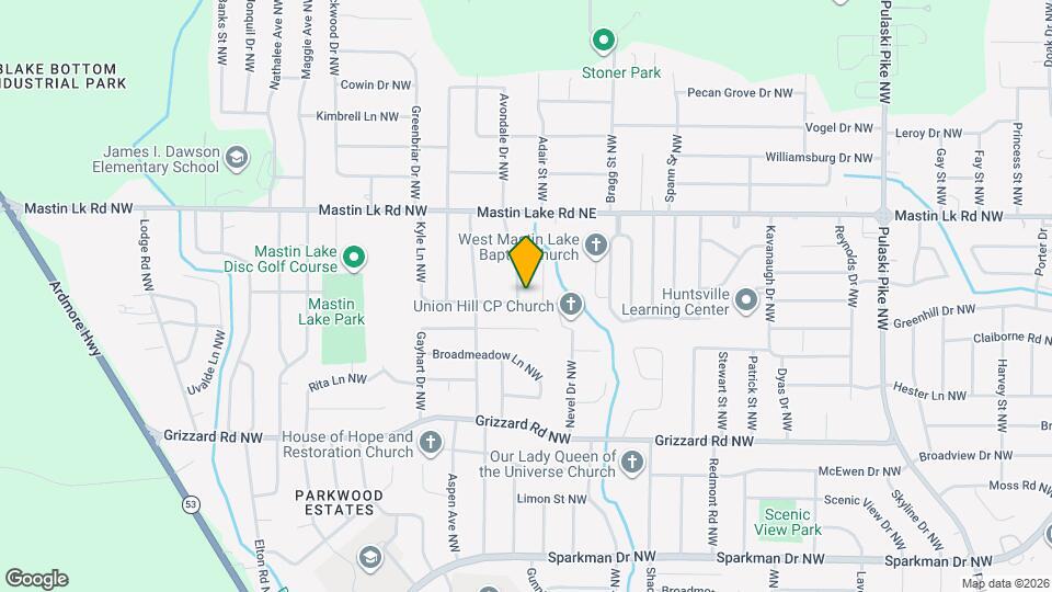 4830 Kyle Ln NW Map and Location Details