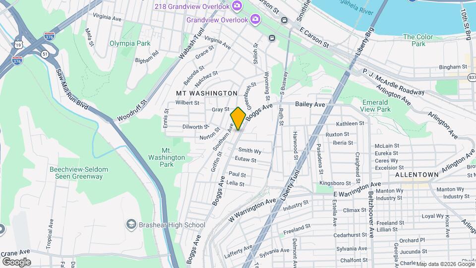 320-322 Boggs Ave Map and Location Details